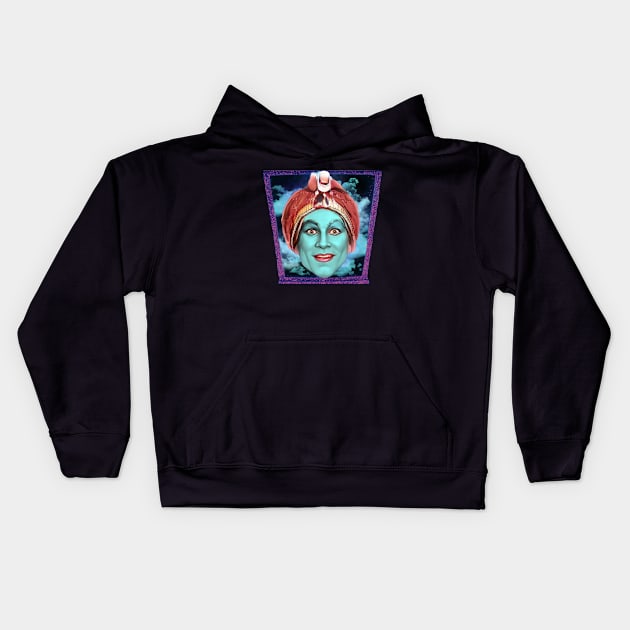 Jambi - Pee Wee's Playhouse Kids Hoodie by Indecent Designs